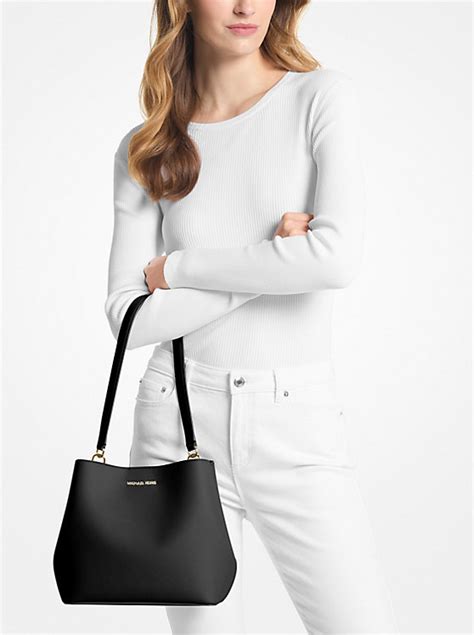 michael kors pratt medium bucket shoulder|michael kors pratt shoulder bag.